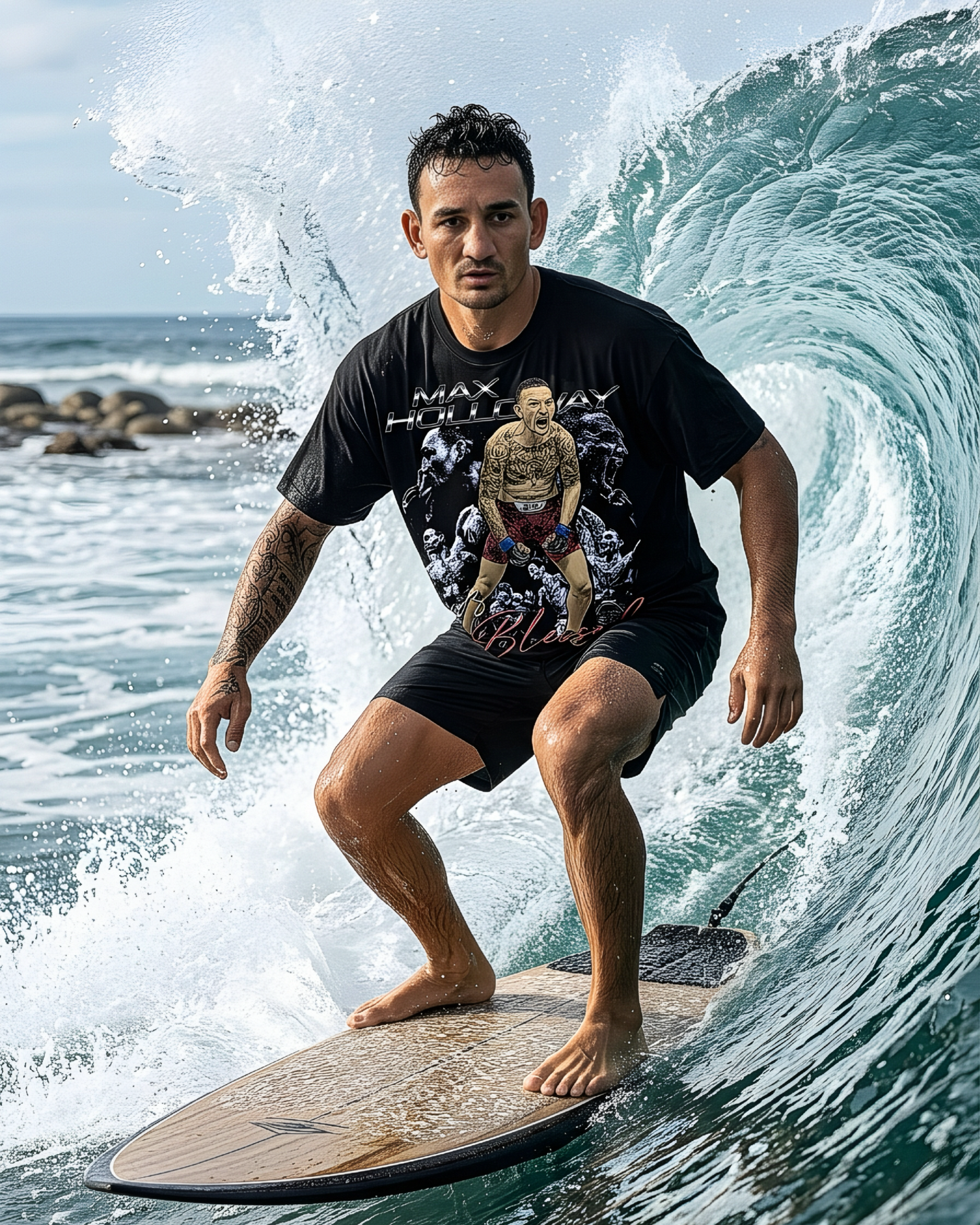 Max "Blessed" Holloway BMF Tee
